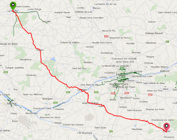 Day 3 – La Fleche to Loches