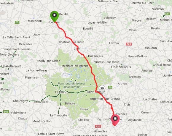 Day 4 – Loches to Crozant