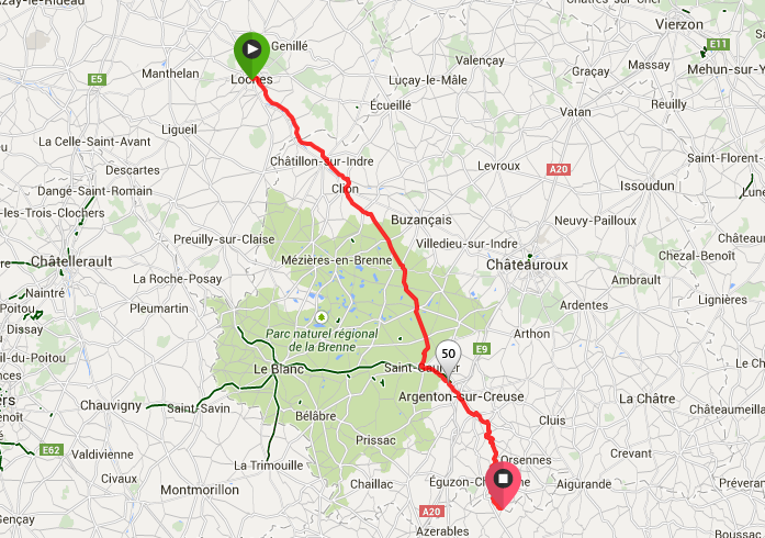 Day 4 – Loches to Crozant