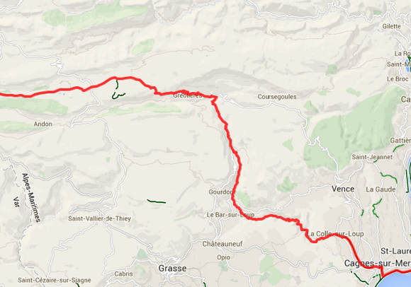 Day 14 – Castellane to Nice