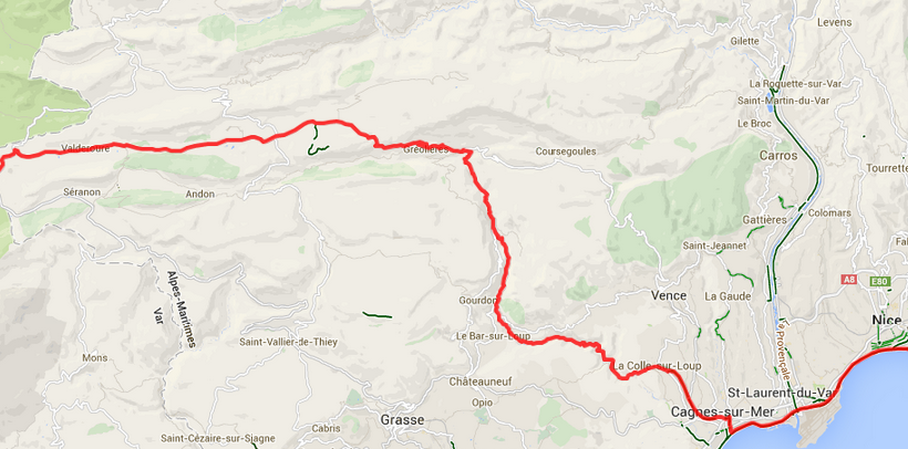 Day 14 – Castellane to Nice